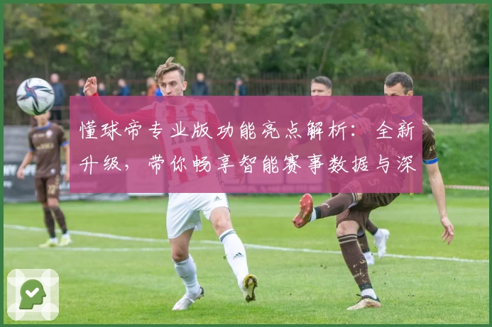 懂球帝专业版功能亮点解析：全新升级，带你畅享智能赛事数据与深度分析